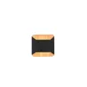 Applique Intérieur Métal noir mat 230V. LED 3000K 400lm.