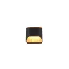 Applique Intérieur Métal noir mat 230V. LED 3000K 400lm.