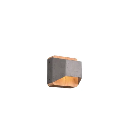 Applique Intérieur Métal Nickel antique 230V. LED 3000K 400lm.