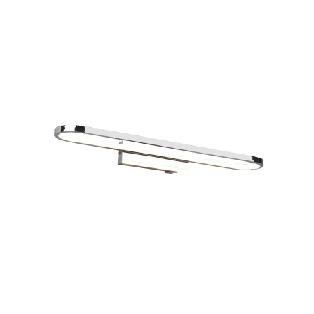 Applique Intérieur Métal chrome 230V. LED 3000K 2700lm.