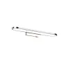 Applique Intérieur Métal chrome 230V. LED 3000K 2700lm.