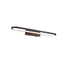 Applique Intérieur Métal noir mat 230V. LED 3000K 2700lm.