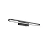 Applique Intérieur Métal noir mat 230V. LED 3000K 2700lm.