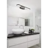 Applique Intérieur Métal noir mat 230V. LED 3000K 2700lm.