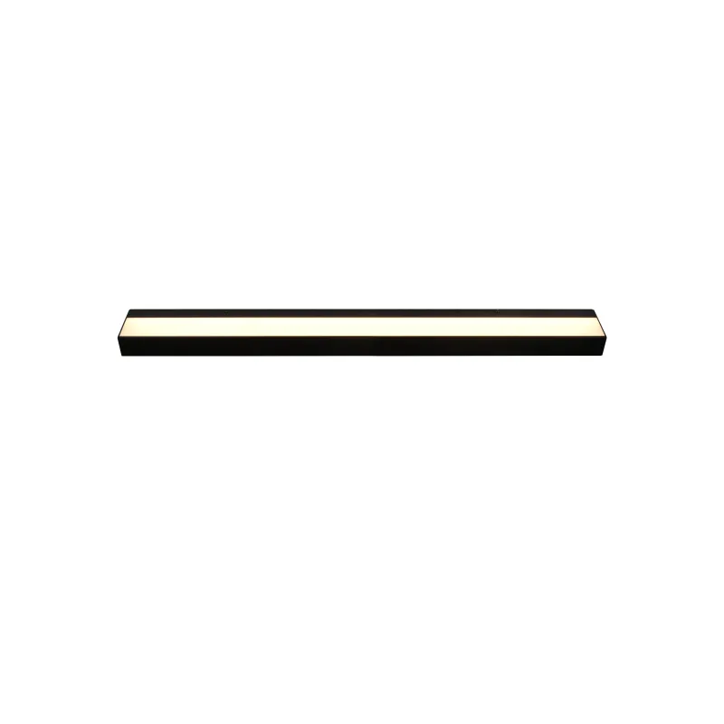 Applique Intérieur Aluminium noir mat 230V. LED 3000K 1400lm.