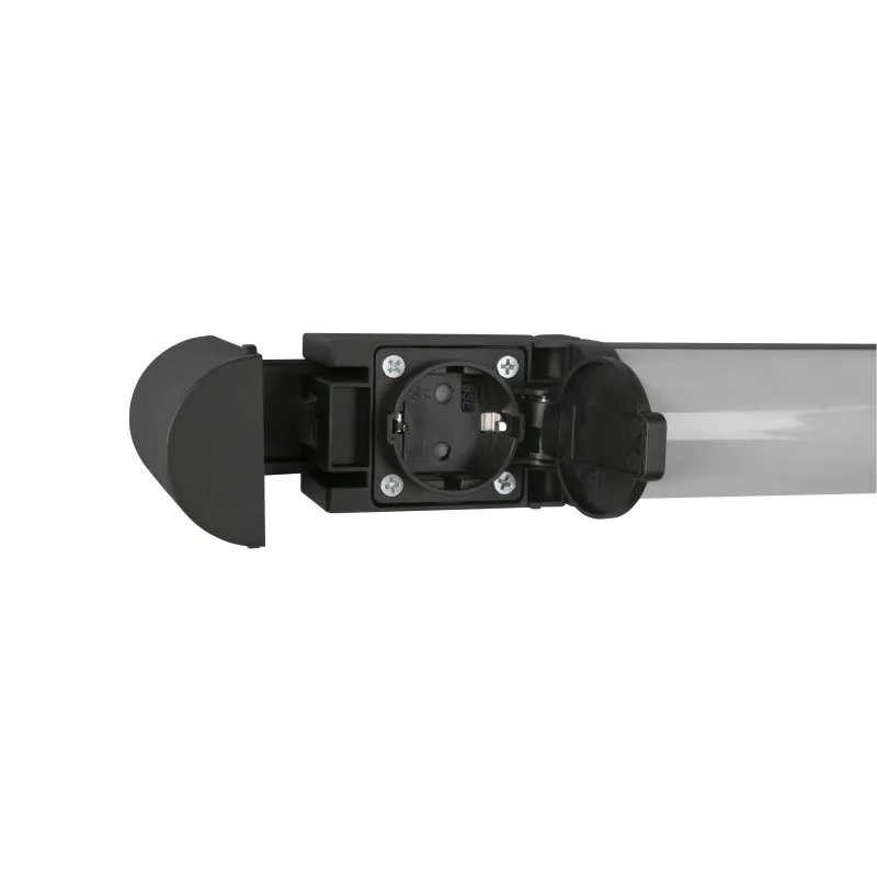 Applique Intérieur Plastique noir mat 230V. LED 3000K 850lm.