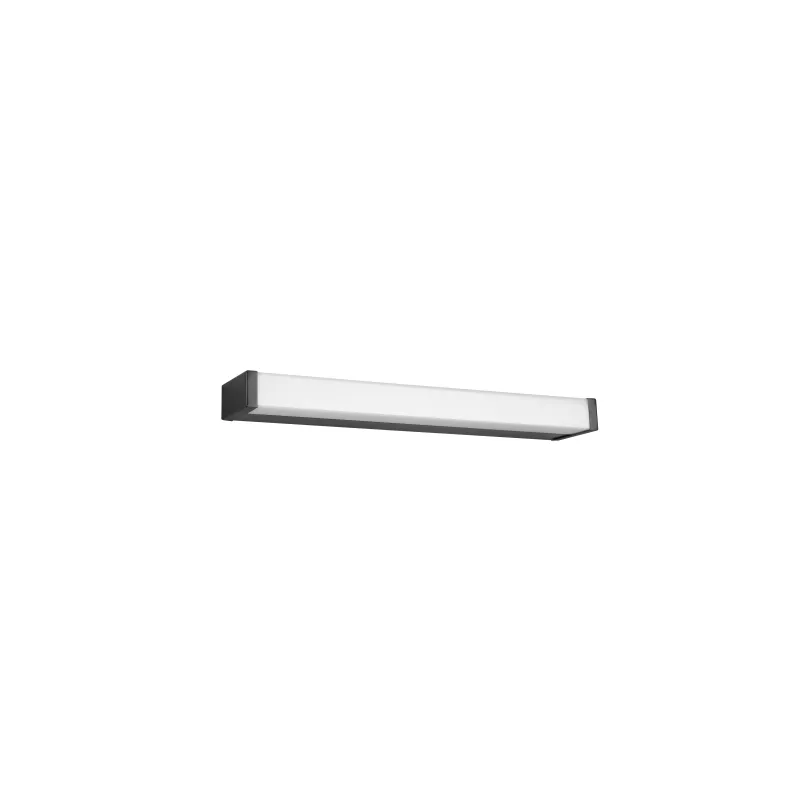 Applique Intérieur Métal noir mat 230V. LED 3000K 700lm.
