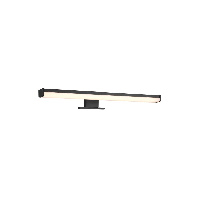 Applique Intérieur Plastique noir mat 230V. LED 3000K 800lm.