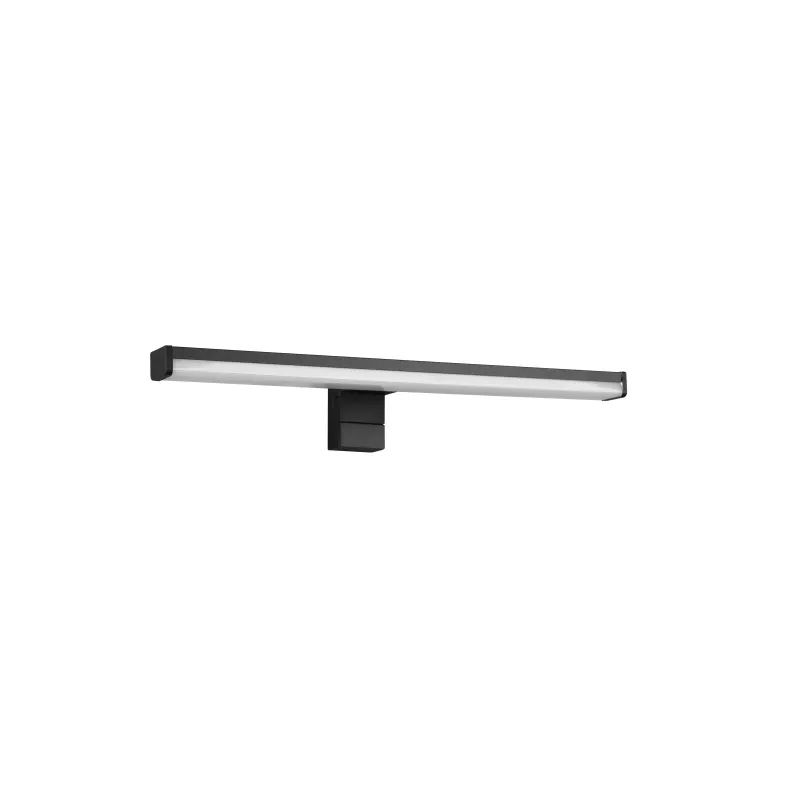 Applique Intérieur Plastique noir mat 230V. LED 3000K 800lm.