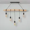 plafonnier-5-suspensions-culot-e27-bois-fils-blanc-ou-noir