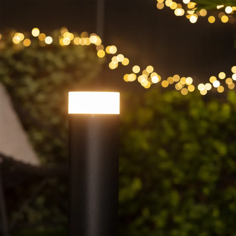 borne-potelet-60cm-a-fixer-led-10w-ip54-jardin-3000k-700-lumens
