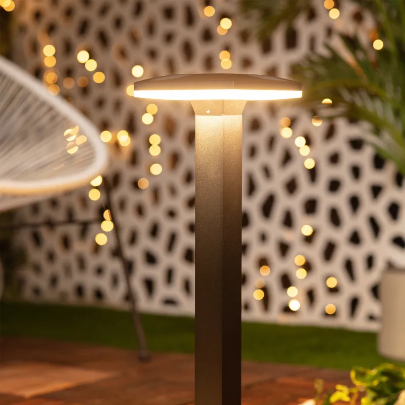 borne-potelet-60cm-a-fixer-led-12w-ip54-jardin-3000k-850-lumens