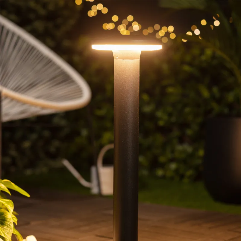 borne-potelet-60cm-a-fixer-led-12w-ip54-jardin-3000k-850-lumens