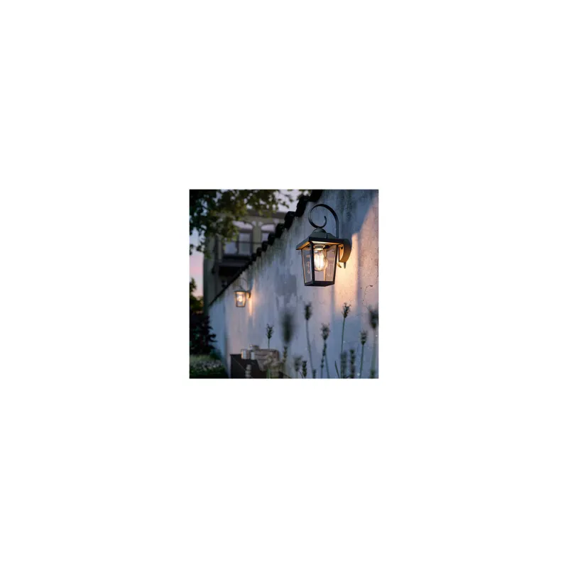 applique-exterieur-philips-noire-ip44-culot-e27