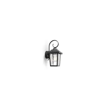 applique-exterieur-philips-noire-ip44-culot-e27