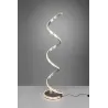 Lampadaire Intérieur Métal Nickel mat 230V. LED 2300+3000+4000K 4000lm.