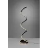 Lampadaire Intérieur Métal noir mat 230V. LED 2300+3000+4000K 4000lm.