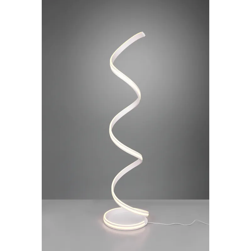 Lampadaire Intérieur Métal Blanc mat 230V. LED 2300+3000+4000K 4000lm.