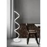 Lampadaire Intérieur Métal Blanc mat 230V. LED 2300+3000+4000K 4000lm.
