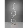 Lampadaire Intérieur Métal Nickel mat 230V. LED 2700+4000+6000K 2700lm.
