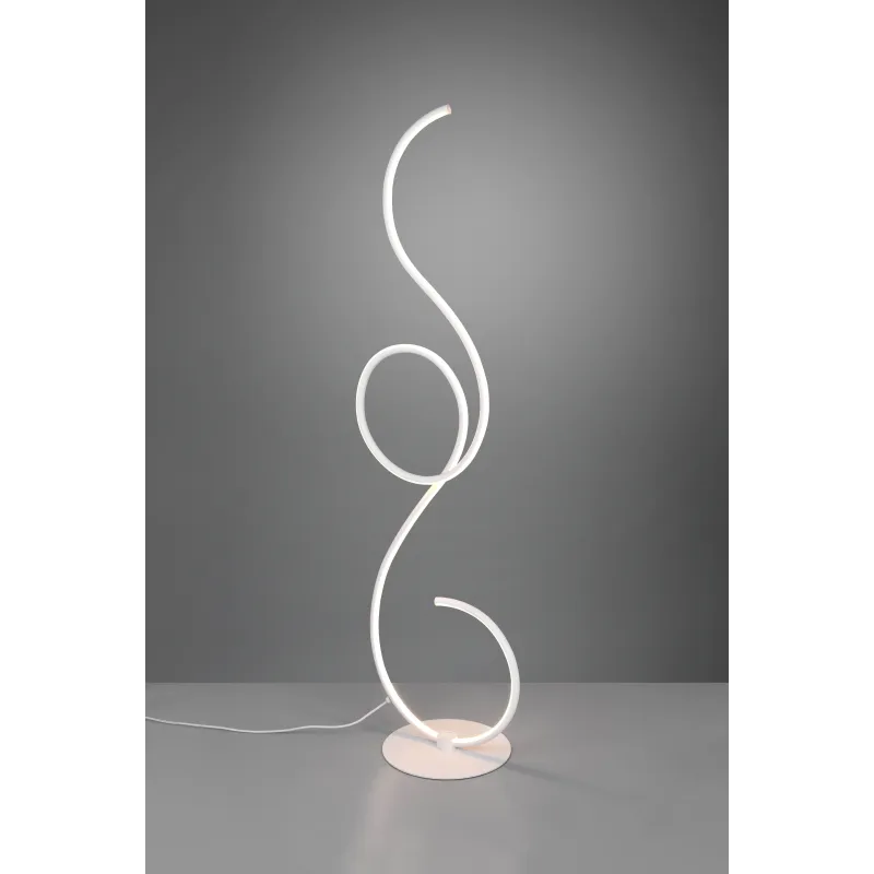 Lampadaire Intérieur Métal Blanc mat 230V. LED 2700+4000+6000K 2700lm.