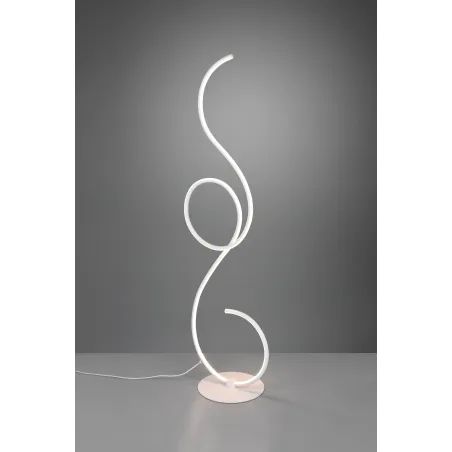 Lampadaire Intérieur Métal Blanc mat 230V. LED 2700+4000+6000K 2700lm.
