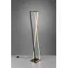 Lampadaire Intérieur Métal noir mat 230V. LED 2300+3000+4000K 2950lm.