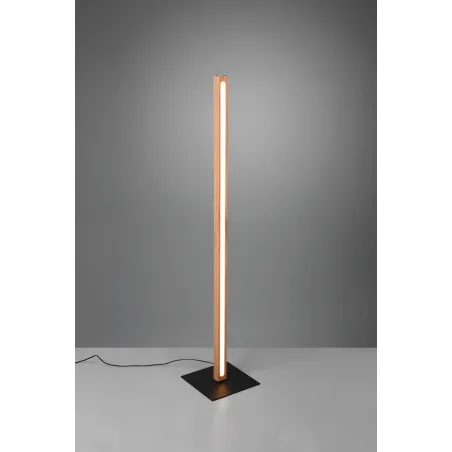 Lampadaire Intérieur Bois naturel naturel 230V. LED 3000K 2300lm.