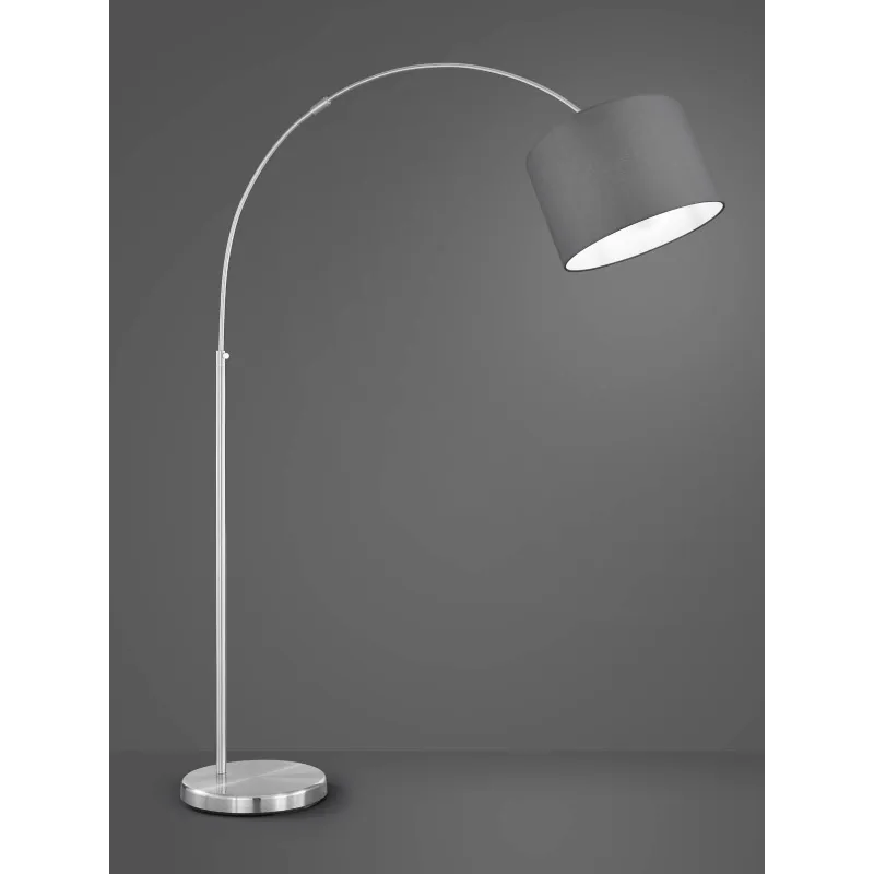 Lampadaire Intérieur Métal Nickel mat 230V.