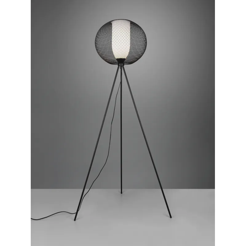 Lampadaire Intérieur Métal noir mat 230V.