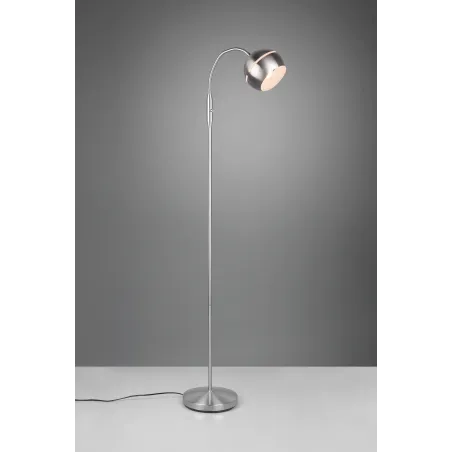 Lampadaire Intérieur Métal Nickel mat 230V.