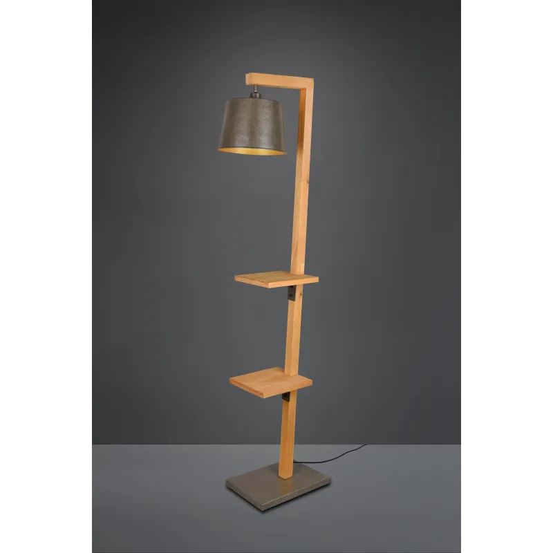 Lampadaire Intérieur Bois naturel naturel 230V.
