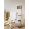 Lampadaire Intérieur Bois naturel naturel 230V.