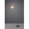 Lampadaire Intérieur Métal Nickel antique 230V.