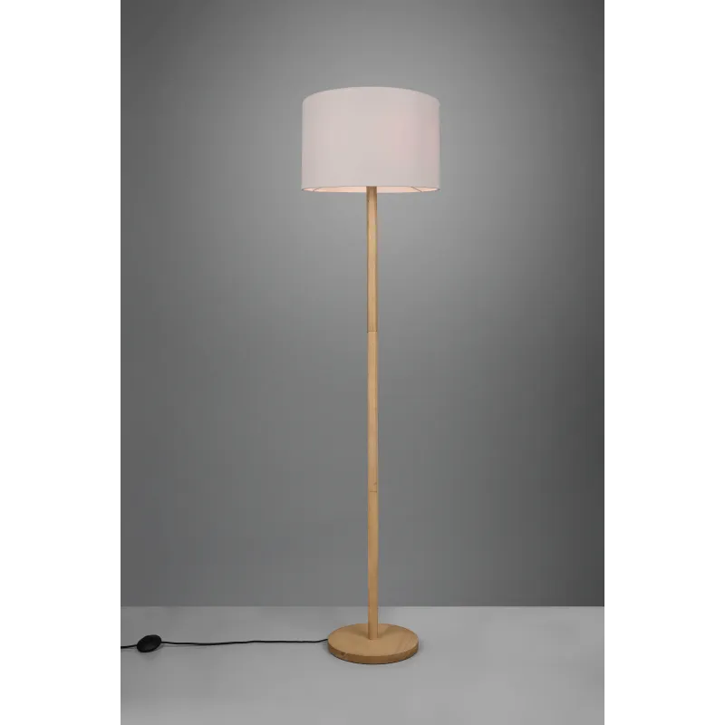 Lampadaire Intérieur Bois naturel naturel 230V.