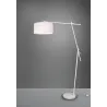 Lampadaire Intérieur Métal Blanc mat 230V.