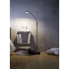 Lampadaire Intérieur Métal noir mat 230V. LED 2300+3000+4000K 1400lm.