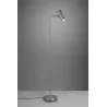 Lampadaire Intérieur Métal Nickel mat 230V.