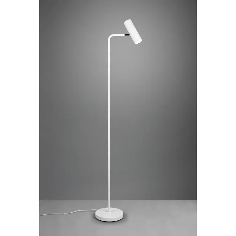 Lampadaire Intérieur Métal Blanc mat 230V.