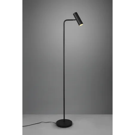 Lampadaire Intérieur Métal noir mat 230V.