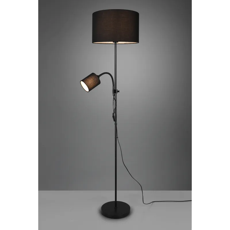 Lampadaire Intérieur Métal noir 230V.
