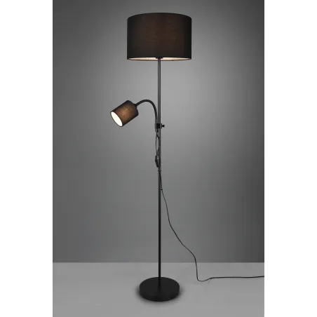 Lampadaire Intérieur Métal noir 230V.