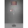 Lampadaire Intérieur Métal Nickel mat 230V.