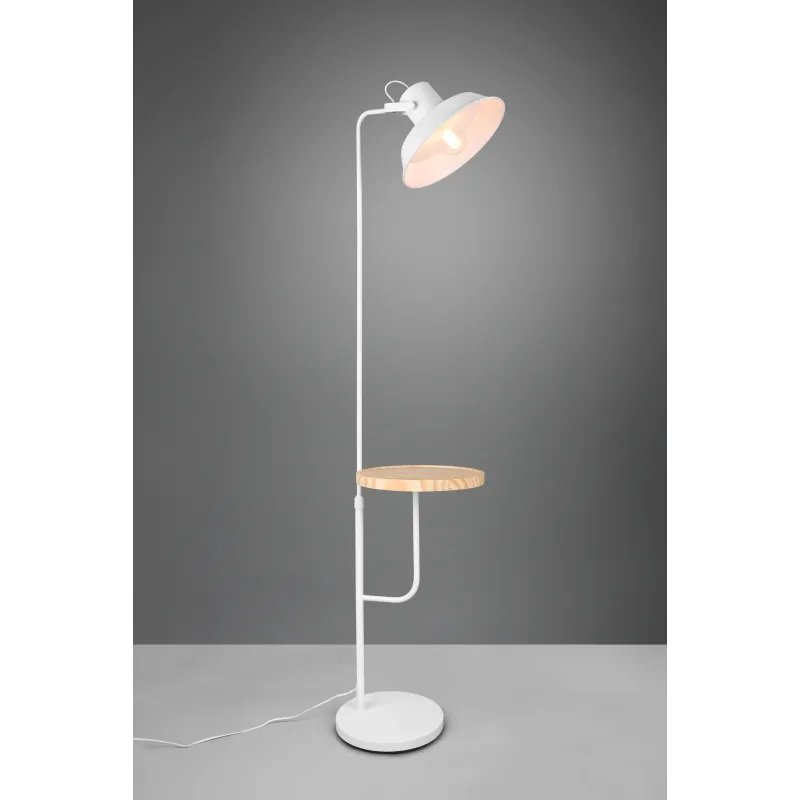 Lampadaire Intérieur Métal Blanc mat 230V.