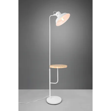 Lampadaire Intérieur Métal Blanc mat 230V.
