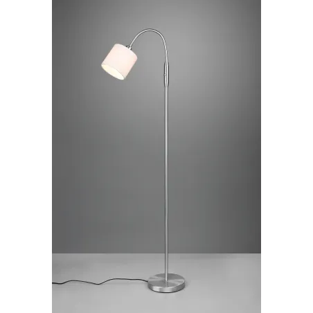 Lampadaire Intérieur Métal Nickel mat 230V.