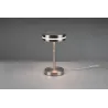 Lampe de table Intérieur Métal Nickel mat 230V. LED 3000K 700lm.