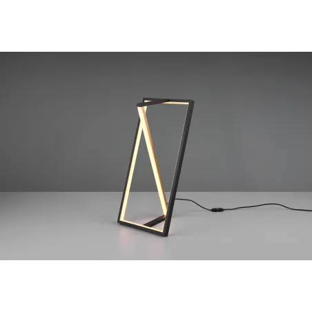Lampe de table Intérieur Métal noir mat 230V. LED 2300+3000+4000K 950lm.