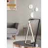 Lampe de table Intérieur Métal noir mat 230V. LED 2300+3000+4000K 950lm.