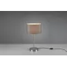 Lampe de table Intérieur Métal Nickel mat 230V.
